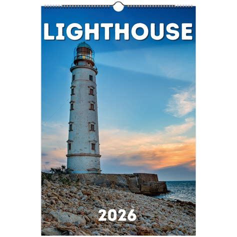 2012 Lighthouse Wall Calendar