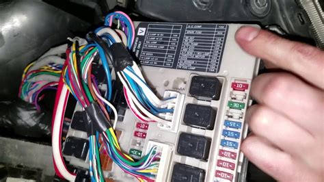 Cigar lighter (power outlet) fuses in the Nissan X
