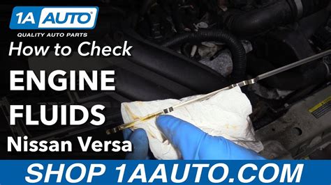 2012 nissan versa transmission fluid check. It is important to follow Nissan guidelines on transmission maintenance. If you need to have the transmission rebuilt, that can run you up to $6,000 or more. For more about when to change your ... 