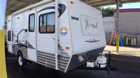 2012 Skyline Nomad Single-Axle 140 Reviews, Prices, Specifications and Photos. Read all the latest Skyline Nomad Single-Axle 140 information and Build-Your-Own RV on RV Guide's Trailer section.. 