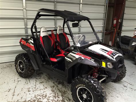 The RZR S is powered by the same 760cc high-output, twin cylinder, water-cooled, four-stroke engine that powers the RZR 800, which is reported to produce 55 horsepower. With the RZR S listed at .... 