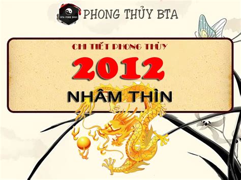 2012 tuổi gì | Nam n Nhm Thn 2012 mnh g