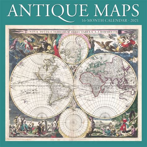 Full Download 2012 Antique Maps Poster Calendar 