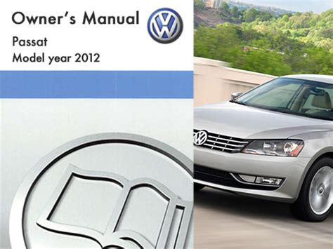 Read 2012 Volkswagen Passat Owners Manual Pdf 