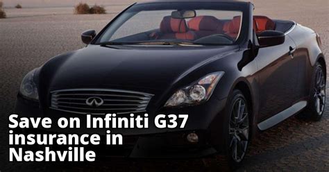 2013 Infiniti G37 Insurance Cost