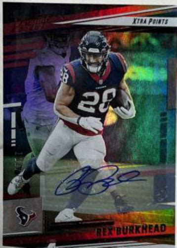 2013 Panini Prestige Extrapunkte rote Signaturen Rex Burkhead