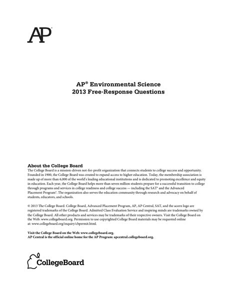2013 ap environmental science response scoring guidelines. - Soil mechanics civil engineering lab manual.