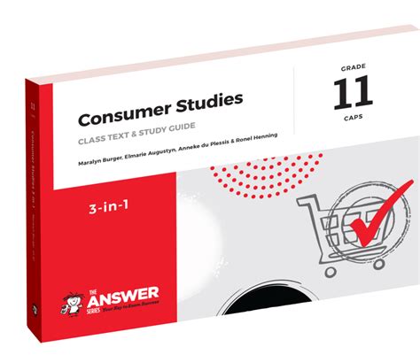 2013 Consumer Studies Study Guide
