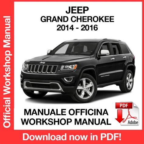 2013 jeep grand cherokee owners manual includes srt8. - Repair manual for toyota engine 2zz.