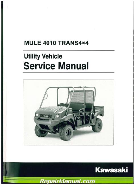 2013 kawasaki mule 4010 service manual s. - 97 arctic cat bearcat 454 manual.