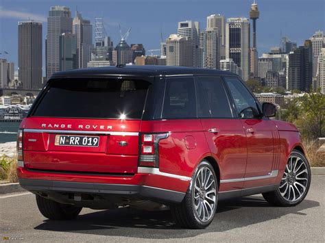 2013 range rover autobiography specification document