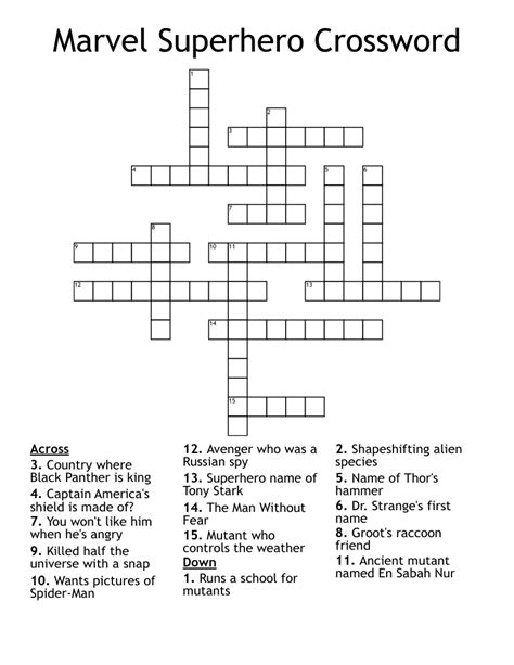 Ryan Reynolds superhero film (8) Crossword Clue. The Crossword Solver found 30 answers to "Ryan Reynolds superhero film (8)", 8 letters crossword clue. The Crossword Solver finds answers to classic crosswords and cryptic crossword puzzles. Enter the length or pattern for better results. Click the answer to find …. 