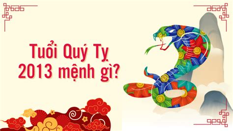 2013 tuổi gì | Nam n Qu T 2013 mnh g