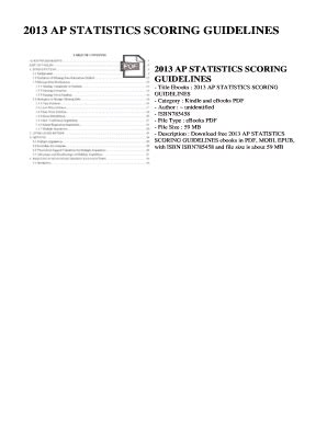 Full Download 2013 Ap Statistics Scoring Guidelines 