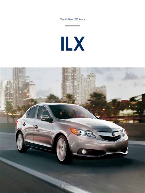 Download 2013 Ilx Technical Document 