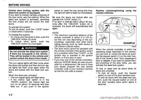 Read 2013 Suzuki User Manual Guide 