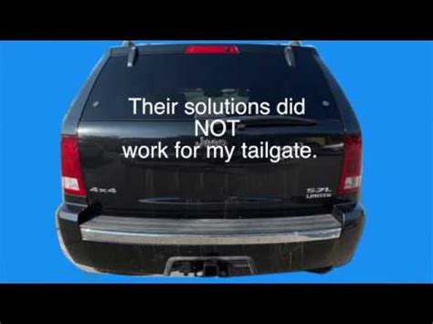 2014 Jepp Grand Cherokee Tailgate Won