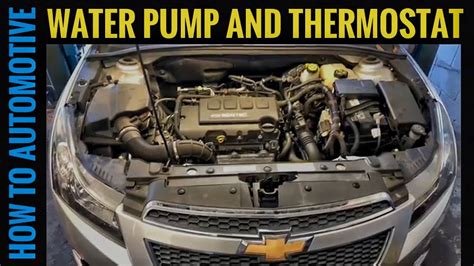 In today's video, we change out a Water Pump on a 2015 Chevrolet Sonic LT with a 1.8 Engine.May also be similar procedure for a Chevy Cruze.STEP BY STEP INST...