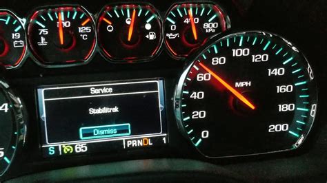 Rough Idle/ Service Stabilitrak/ Service Traction Control. Hello all I have a 2009 Silverado 1500 LT 5.3 with 93K and she's been acting up the last couple of weeks. The check engine light came on throwing code p0305 which is a misfire in cylinder 5. Bought new plugs and will be putting those in tonight.. 