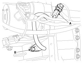How to remove and replace the crankshaft position sensor in a 20