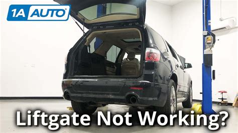 2014 toyota highlander power liftgate not working. .  ...