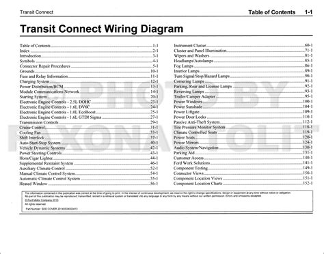 2014 transit connect wiring diagram manual. - Volkswagen caddy 1 9 owners manual.