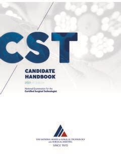 Read 2014 Cst Candidate Handbook 1St Edition Nbstsa 