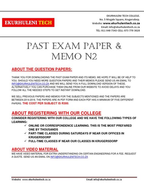 Download 2014 Ett N2 March Question Paper Memorandum 