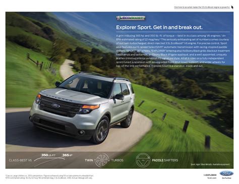 Full Download 2014 Ford Explorer Brochure Dealer Eprocess 