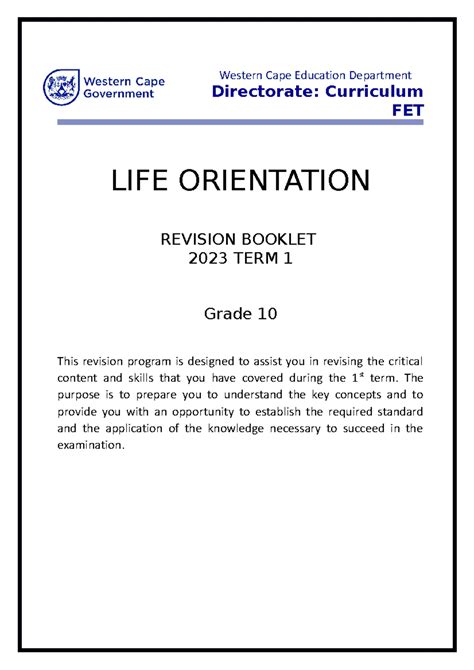 Full Download 2014 Life Orientation Grade 11 Question Paper 