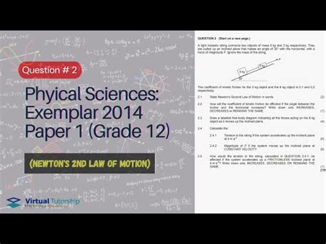 Download 2014 Physical Science Exemplar Paper 2 