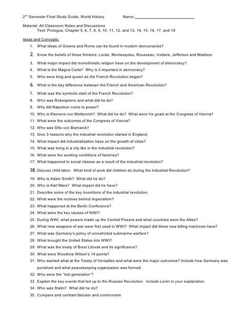 Read 2014 Second Semester Exam Study Guide Answers 