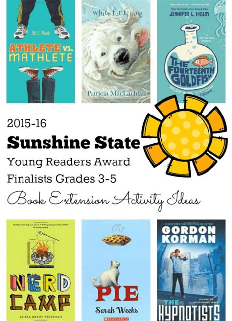 2015 16 Sunshine State Young Readers Award Finalists 4rth Grade Spelling Words - 4rth Grade Spelling Words