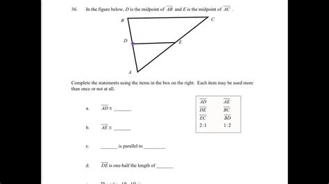 2015 2016 Geometry A Review Answers