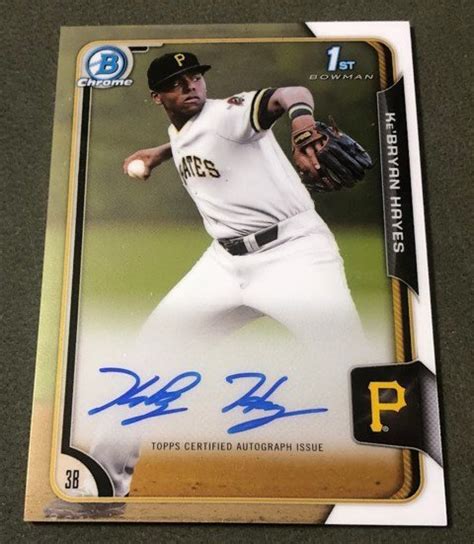 2015 Bowman Chrome Auto Ke