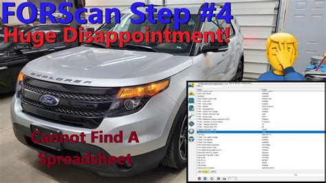 FORScan – How-To – My Ford Focus MK4