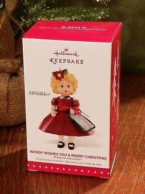 2015 Hallmark Ornament ~ WENDY WISHES YOU A MERRY CHRISTMAS …