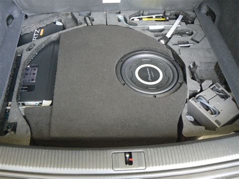2015 audi a3 subwoofer install.  The system includes a Audi A3 - Stealth sub...