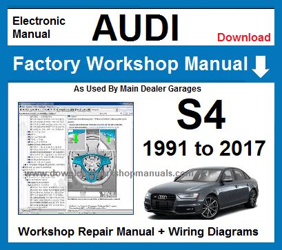 2015 audi s4 factory service manual. - Isuzu 6hh1 engine repair workshop manual.