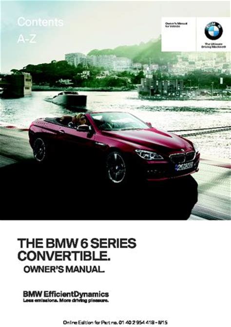 2015 bmw 650i convertible owners manual. - Jdsu automated reference guide to fiber optics testing.