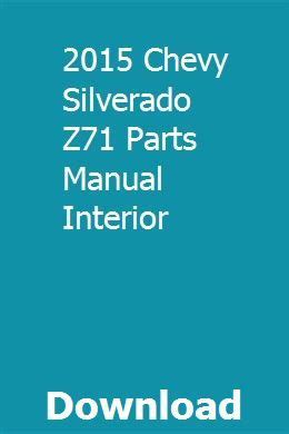 2015 chevy silverado z71 parts manual. - A textbook on automata theory by p k srimani.