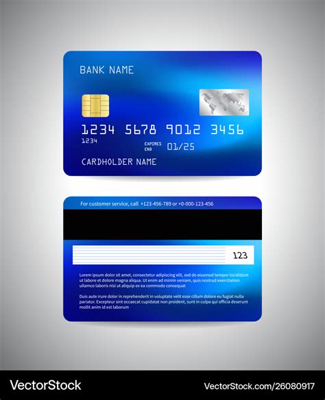 2015 Credit Cards Front And Back