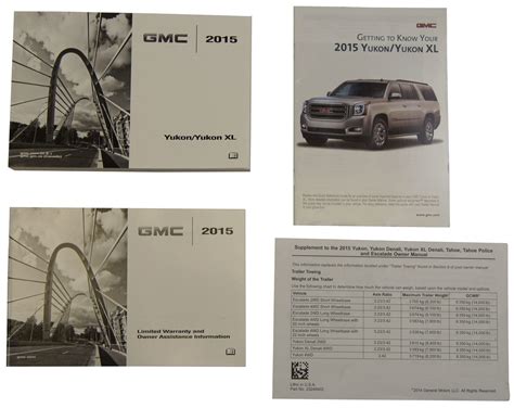 2015 gmc yukon denali and xl owners manual. - Us army technical manual tm 5 2410 223 24p tractor.