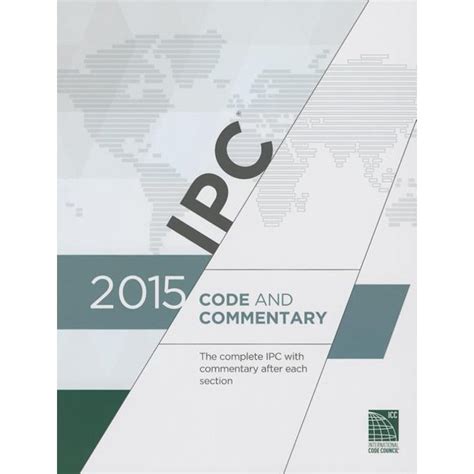 2015 International Plumbing Code Commentary Includes Ipsdc