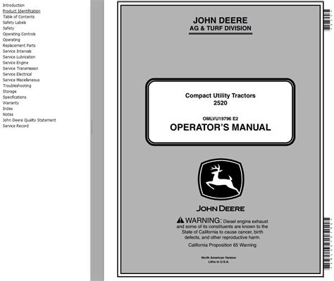 2015 john deere 2520 service manual. - 96 oldsmobile cutlass supreme repair manual.