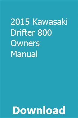 2015 kawasaki drifter 800 owners manual. - Toastmaster bread machine maker instruction manual recipes model 1190.