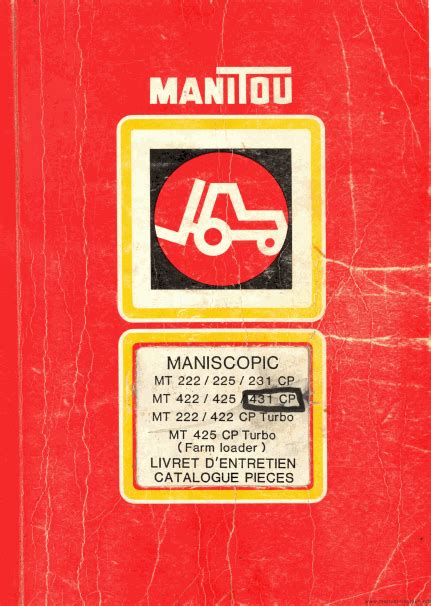 2015 manuale di servizio forcelle manitou. - The price guide to cresed china 1989.