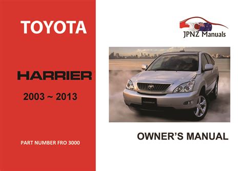 2015 model toyota harrier service manual. - Grade12 life science caps study guide.