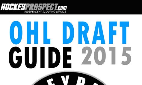 2015 ohl draft.  Explore a comprehensive list of the number one overall draft pick from each ...