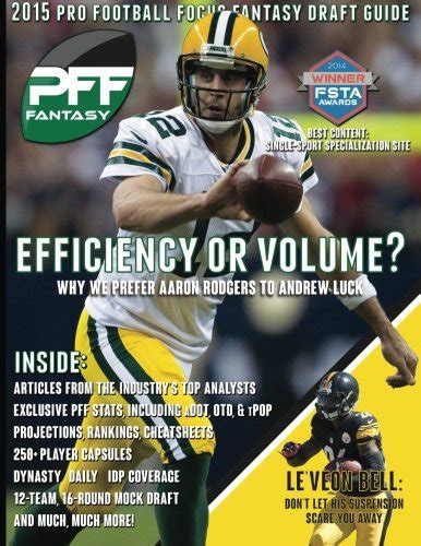 2015 pro football focus fantasy draft guide. - Acer iconia tablet a210 user guide.